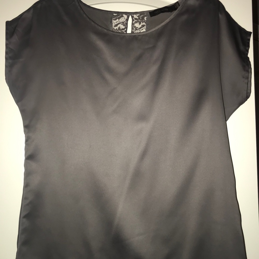 Limited lace back top